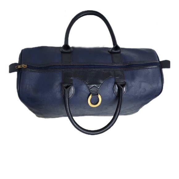 Authentic CHRISTIAN DIOR, Oblique Duffle Bag. - Picture 6 of 13